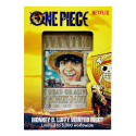 FaNaTtik One Piece Ingot Luffy Wanted Poster Limited Edition