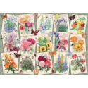 Puzzle Puzzle 1000 p - Posters of garden flowers