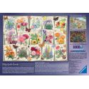 Ravensburger Puzzle 1000 p - Posters of garden flowers