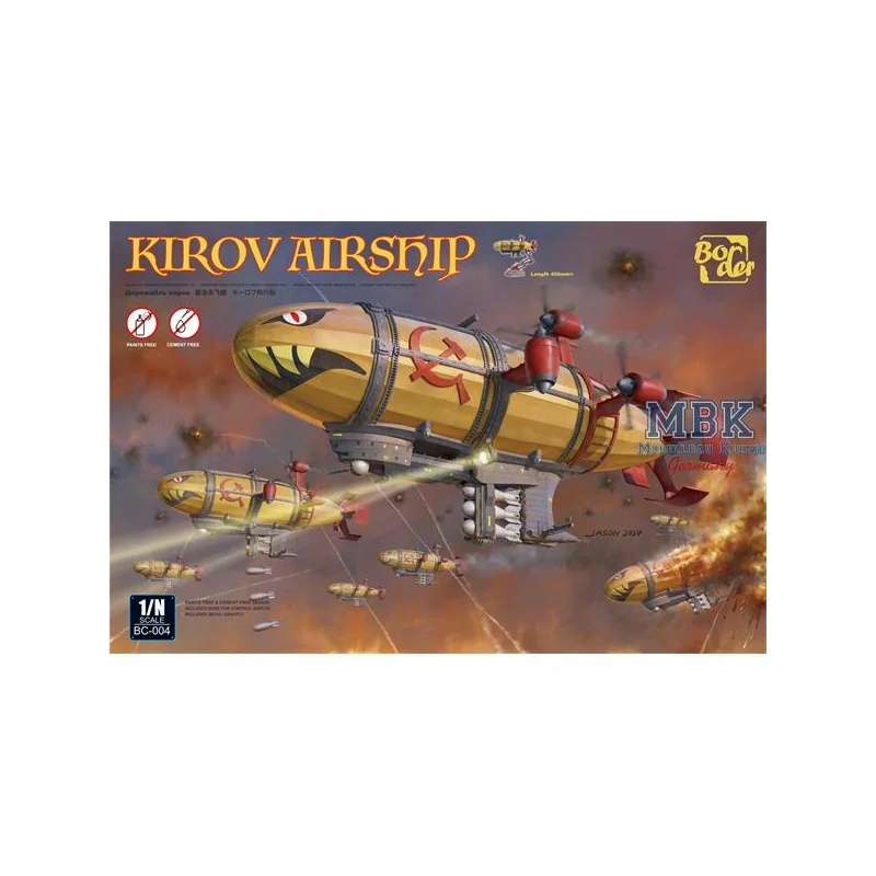 Kit modello Kirov Airship