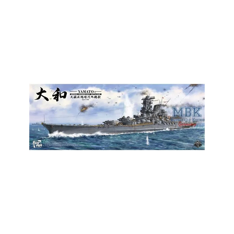 Kit modello Yamato - Imperial Japanese Navy Battleship