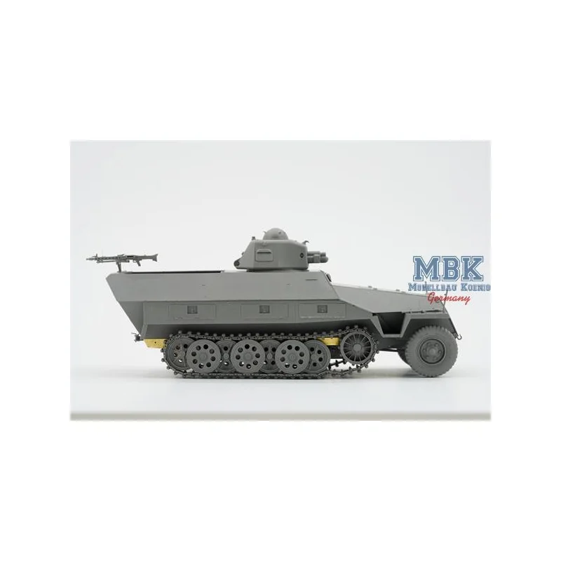 Modellini di veicoli militari BORDER MODEL: 1/35; Sd.Kfz.251 /1 Ausf.D with R35 turret with PE and workable tracks