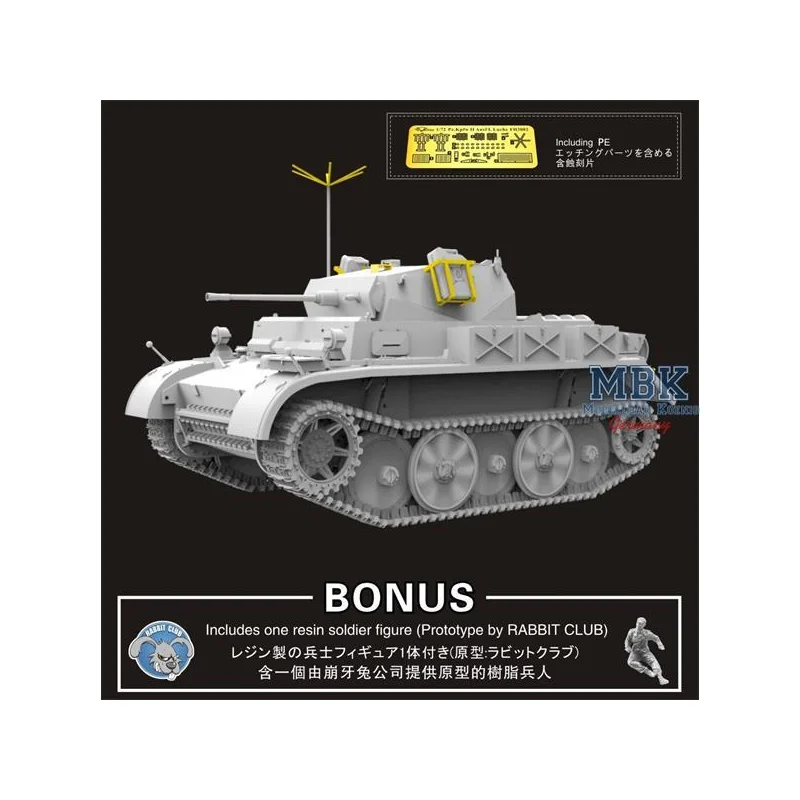 Modellini di veicoli militari Pz.Kpfw II Ausf L "Luchs" Collector's Edition