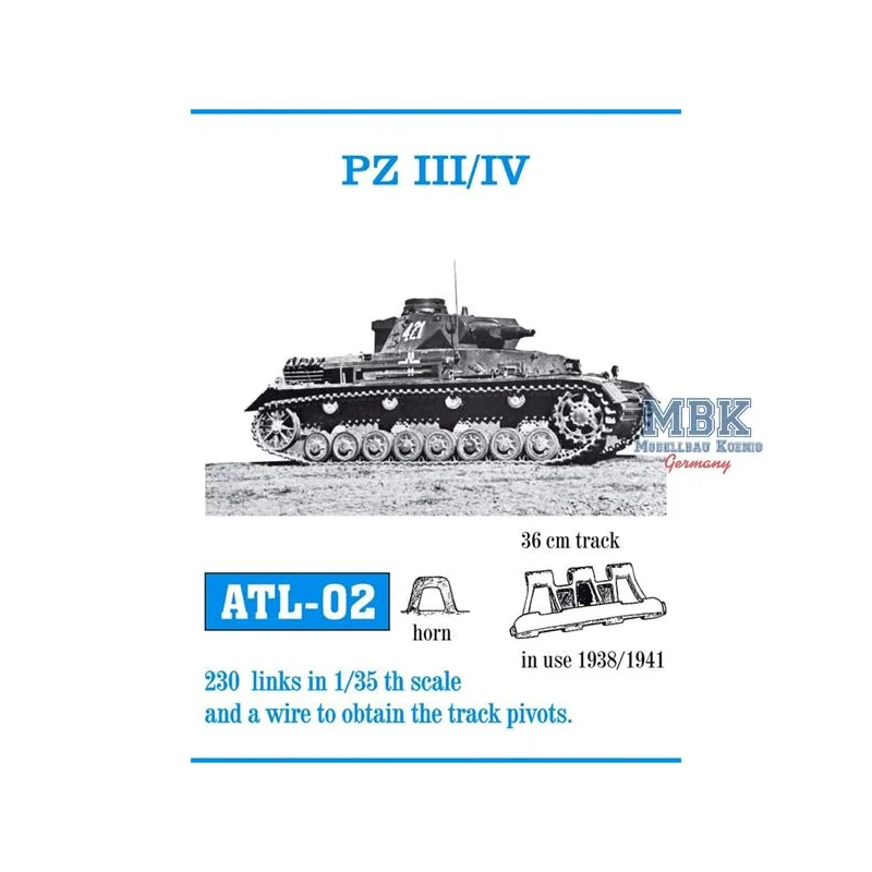  Panzer III (A-G) / IV (A-D) Einsatz 1938-1941