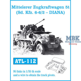  Mtl.Zgkrw.5t - Sd.Kfz.6 - 6/2 - "Diana" tracks