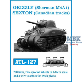  Grizzly (Sherman M4A1) Sexton (Canadian Tracks)