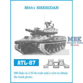  M551 Sheridan tracks