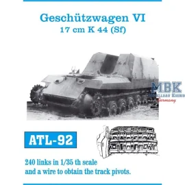  Geschützwagen VI 17cm K44 (sf) tracks