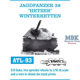  Jagdpanzer 38 Hetzer Winterketten