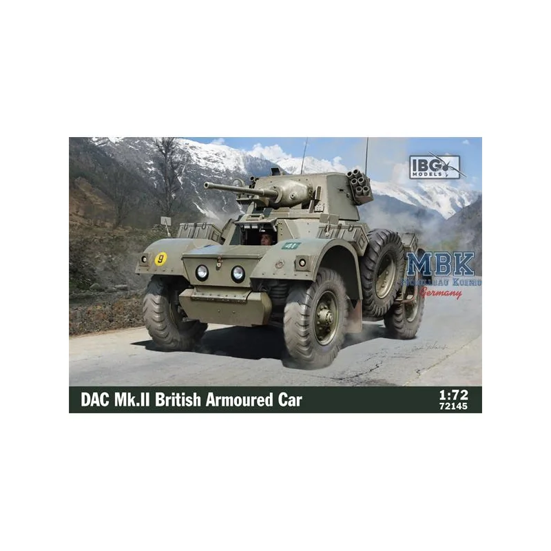 Kit Modello DAC Mk.II British Armoured Car