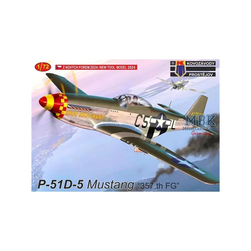 Kit modello North American P-51D-5 Mustang "357.th FG"