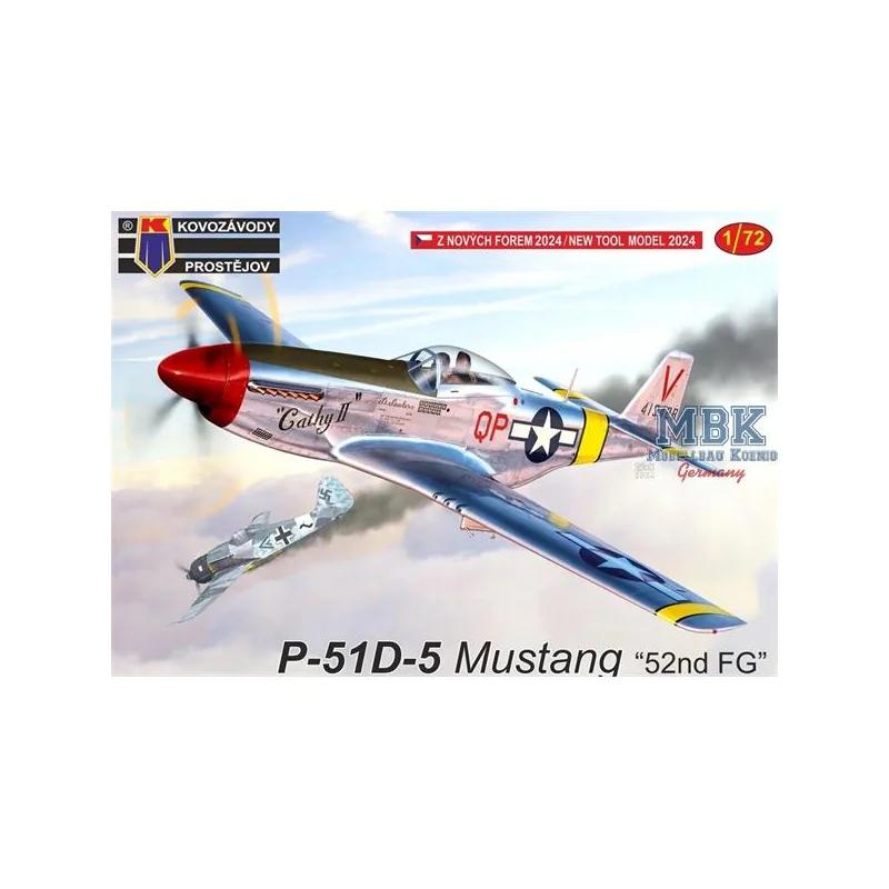 Kit modello North American P-51D-5 Mustang “52nd FG”