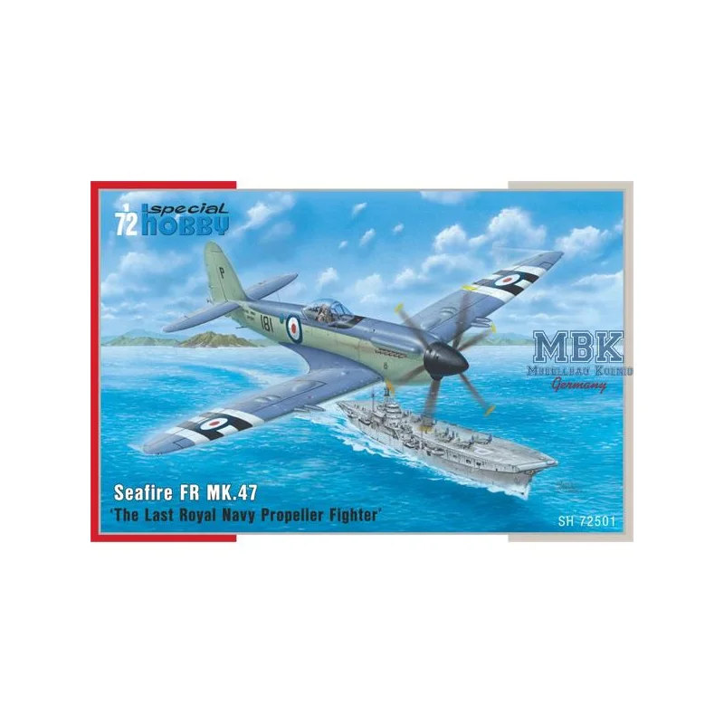 Kit modello Seafire FR MK.47 "The Last RN Propeller Fighter"