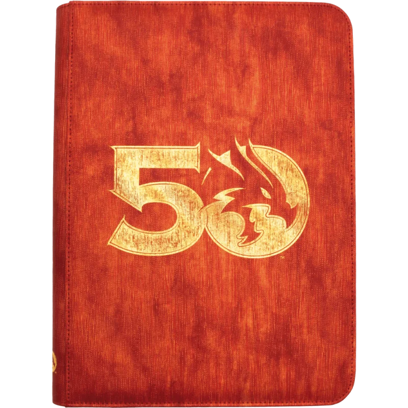  D&D: 50th Anniversary Book and Character Portfolio