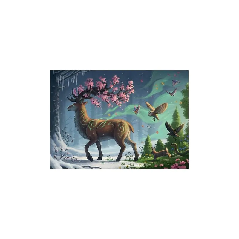 Puzzle Puzzle 1000 p - The spring deer