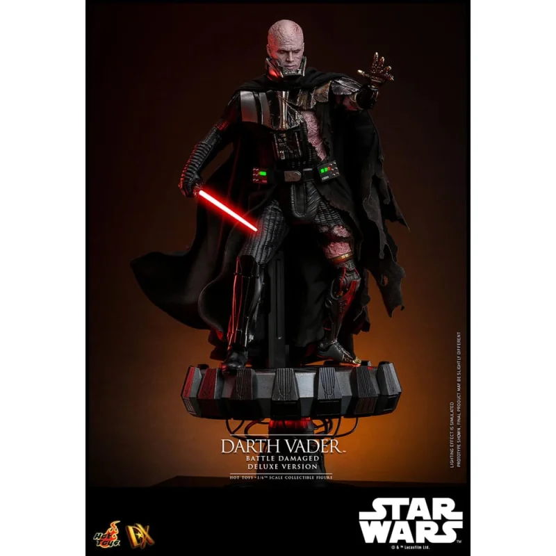 Star Wars - Figure 1/6 Darth Vader (Battle Damaged) Deluxe Version 35 cm