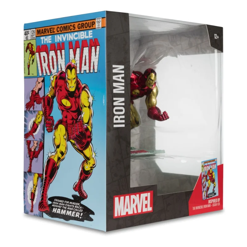 Marvel 1/10 Iron Man (The Invincible Iron Man 126) 11 cm