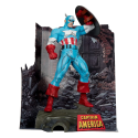 Figurina Marvel 1/6 Captain America (The Amazing Spider-Man 323) 28 cm