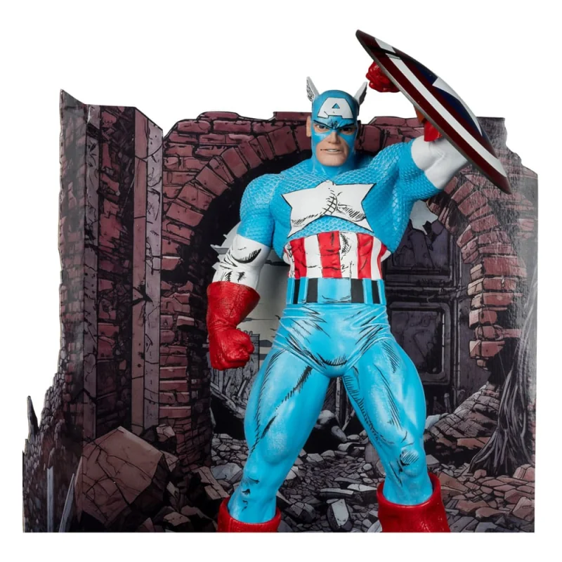 MCF14772 Marvel 1/6 Captain America (The Amazing Spider-Man 323) 28 cm