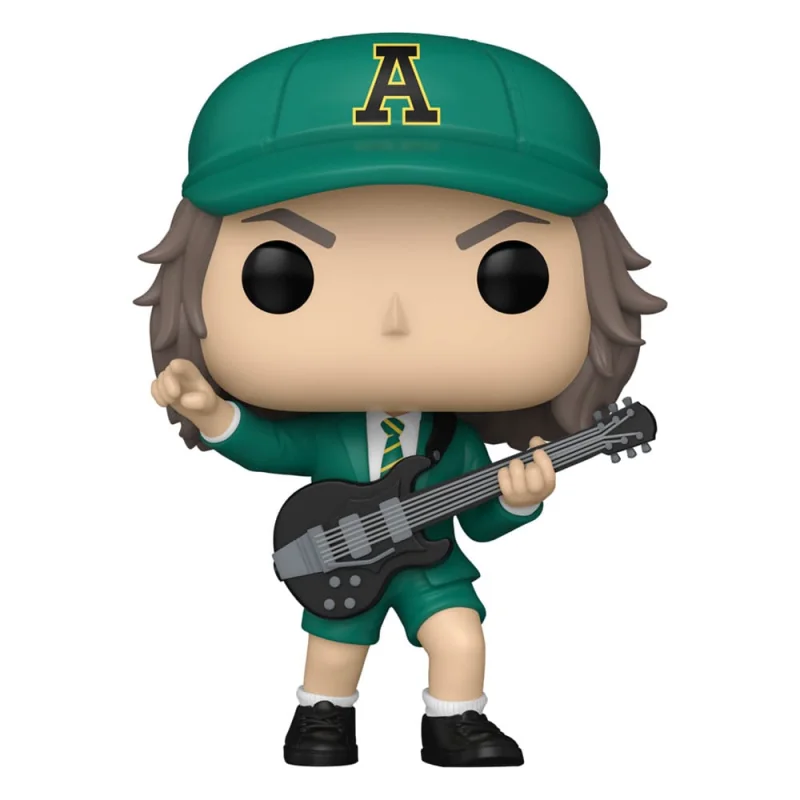 Figurina AC/DC POP! Rocks Vinyl Figure Angus Young (Green) 9 cm