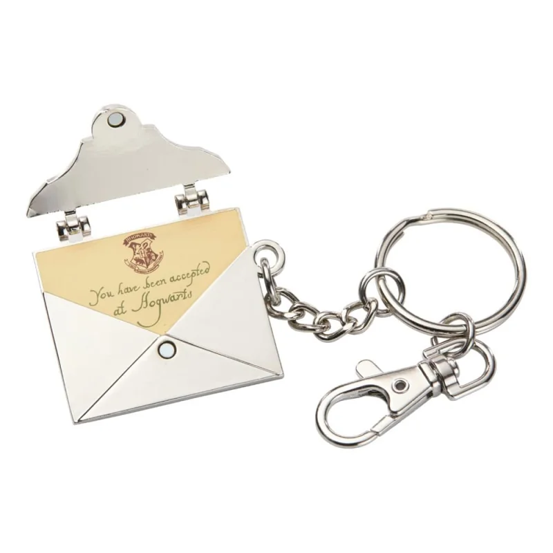 Porta-chiave Harry Potter metal key ring Hogwarts Acceptance Letter