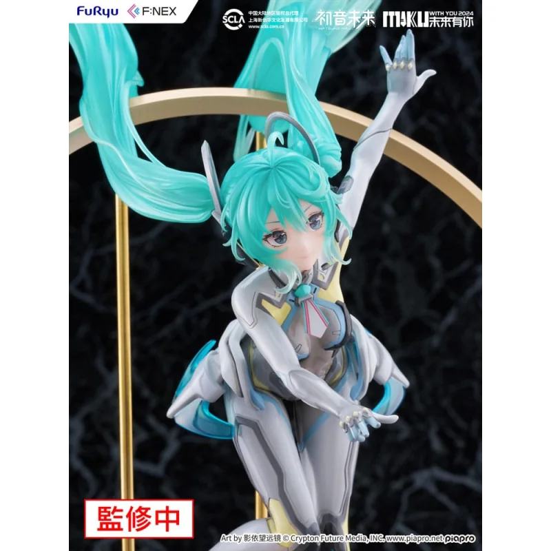 FRYU07862 Hatsune Miku - F:NEX 1/7 Miku with You 2024 Ver. 29cm