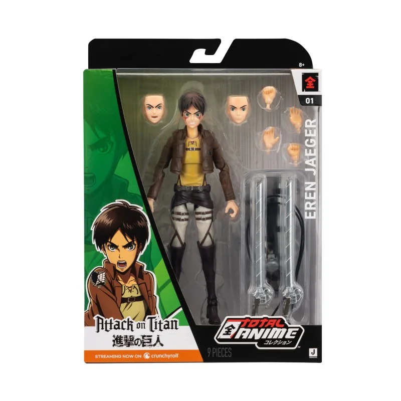 Attack On Titan - Jazware Total Anime Eren Yeager 16.5Cm