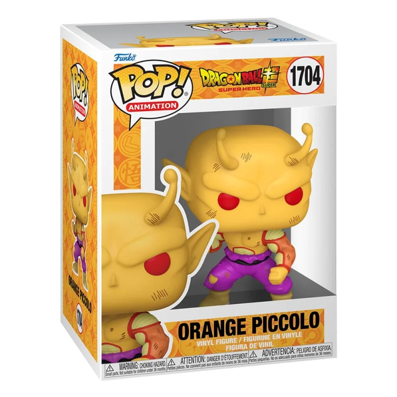 Figurini Pop Dragon Ball Super: Super Hero - POP! Animation Vinyl figure Orange Piccolo 9 cm