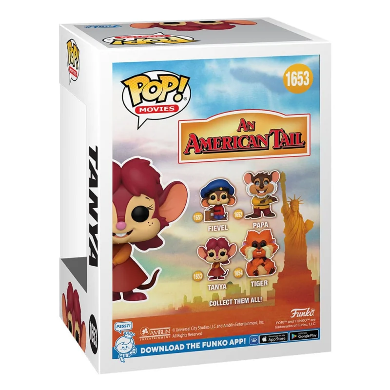 Funko Fievel and the New World - POP! Movies Vinyl figure Tanya 9 cm