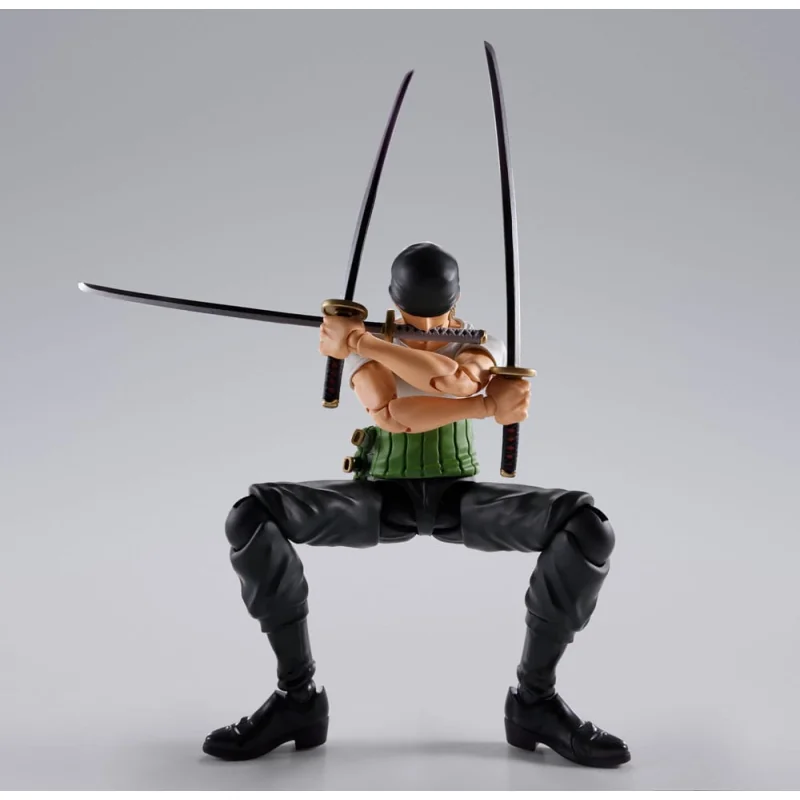 BTN66625-3 One Piece action figure SHFiguarts Roronoa Zoro Romance Dawn Ver. 15cm