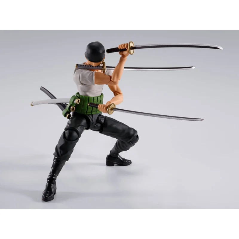 One Piece action figure SHFiguarts Roronoa Zoro Romance Dawn Ver. 15cm