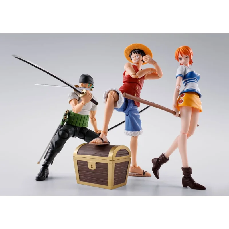 One Piece action figure SHFiguarts Roronoa Zoro Romance Dawn Ver. 15cm