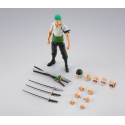 One Piece action figure SHFiguarts Roronoa Zoro Romance Dawn Ver. 15cm