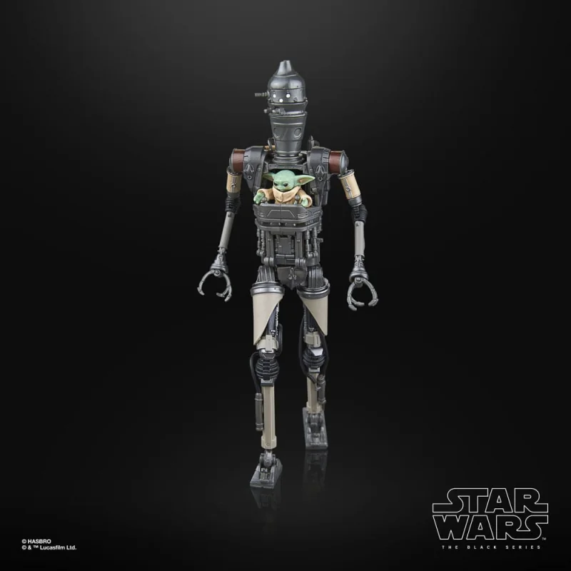 Star Wars: The Mandalorian Black Series pack of 2 IG-12 & Grogu figures 15 cm