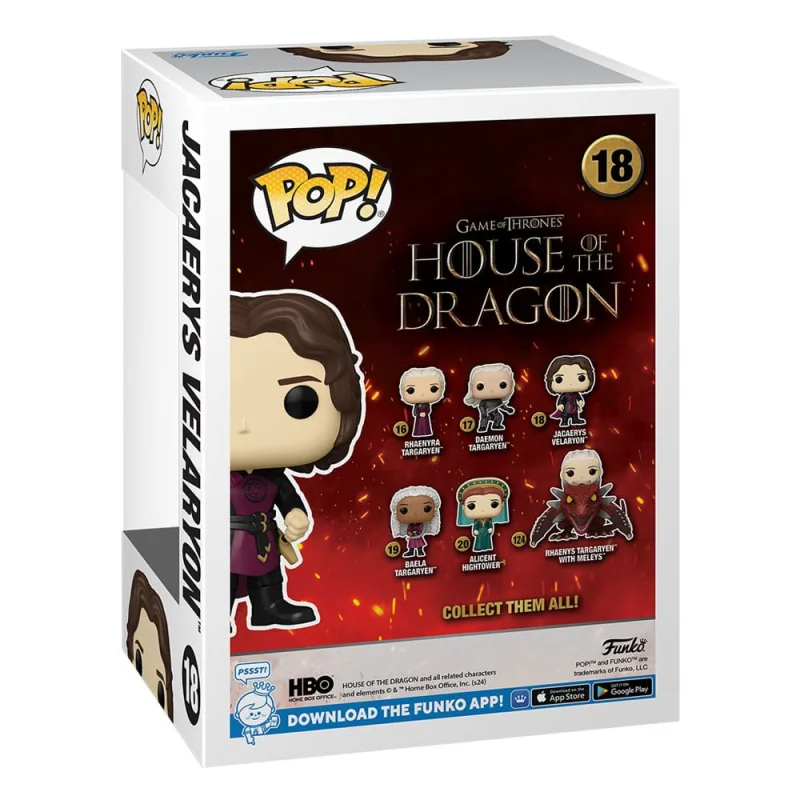 Funko House of the Dragon POP! TV Vinyl figure Jarcarys Valaryon 9 cm