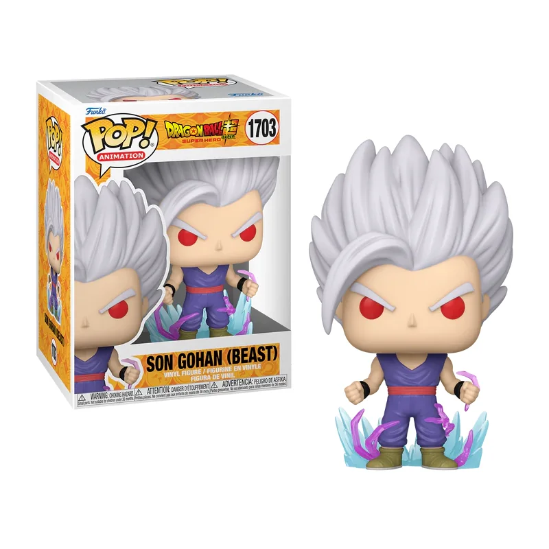 Figurini Pop DBS SUPER HERO - POP Animation No. 1703 - Gohan Beast with Chase (GITD)