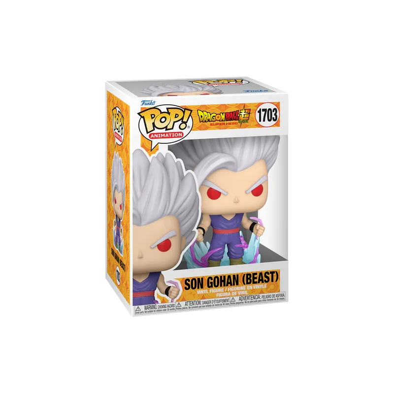 Funko DBS SUPER HERO - POP Animation No. 1703 - Gohan Beast with Chase (GITD)