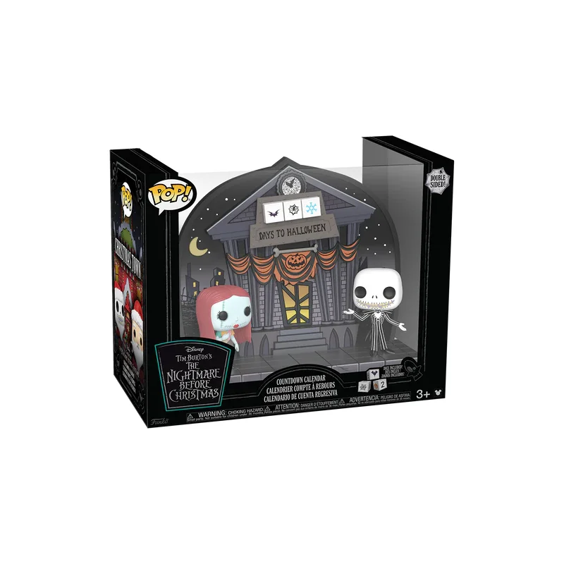 Funko THE NIGHTHIGHT CHRISTMAS - POP countdown calendar two sides