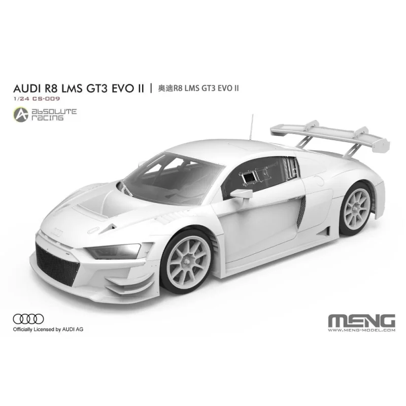 Modellini di auto MENG MODEL: 1/24; AUDI R8 LMS GT3 EVO II