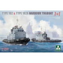 Kit modello TAKOM MODEL: 1/350; TYPE 192 & TYPE 192A HARBOR TUGBOAT 1+1