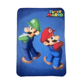  SUPER MARIO & LUIGI - Fleece blanket 100x140cm