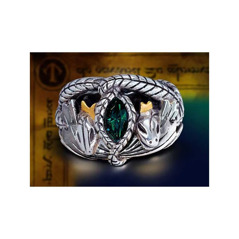  Lord of the Rings Ring Aragorn (Sterling Silver) - US 10 - FR 62.4