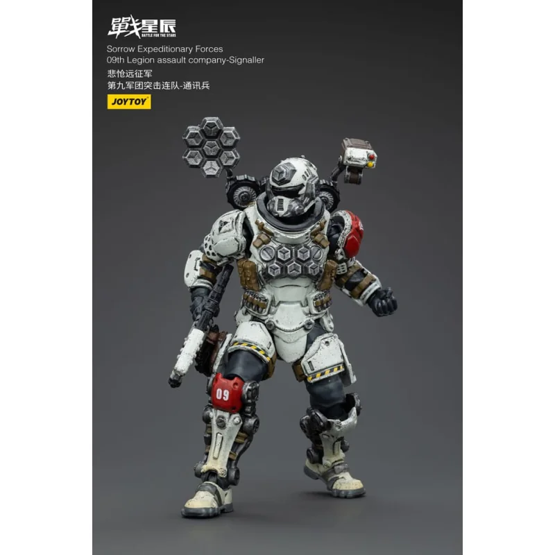 Battle For the Stars - Sorrow Expeditionary Forces 09th Legion Assault Company-Signaller 12 cm figure