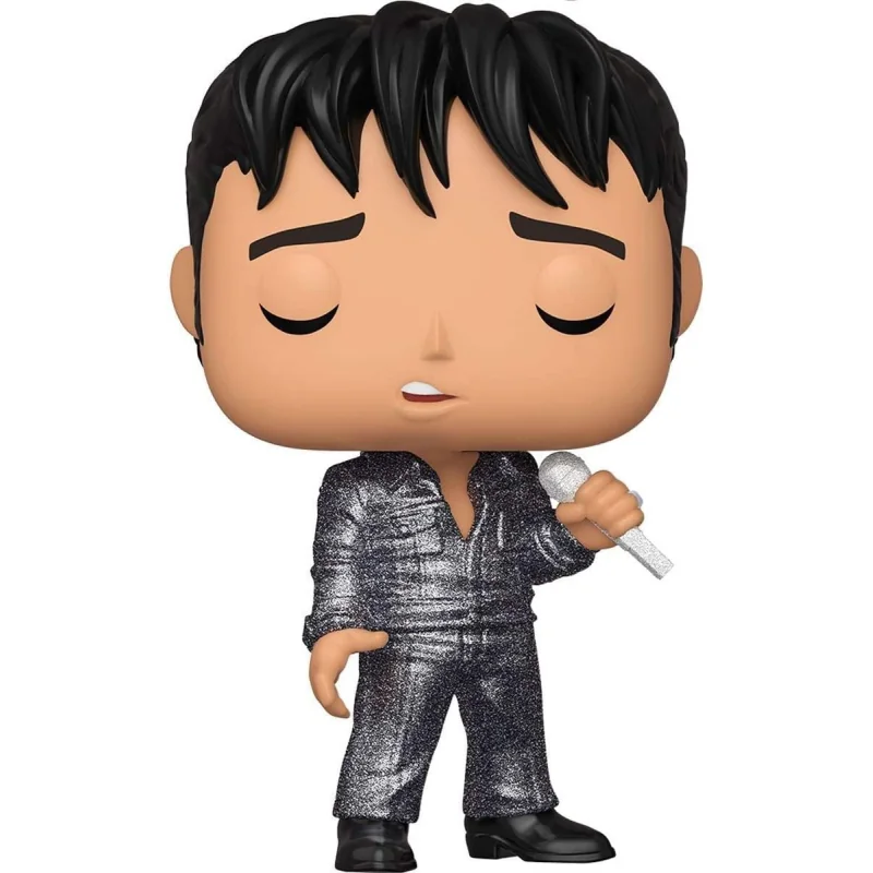 Figurini Pop Elvis Presley POP! Rocks Vinyl Figure 68 Comeback Special (DGLT) 9 cm