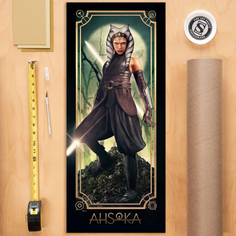 Poster e carta da parati Star Wars print Art Print Ahsoka Tano 30 x 71 cm - unframed