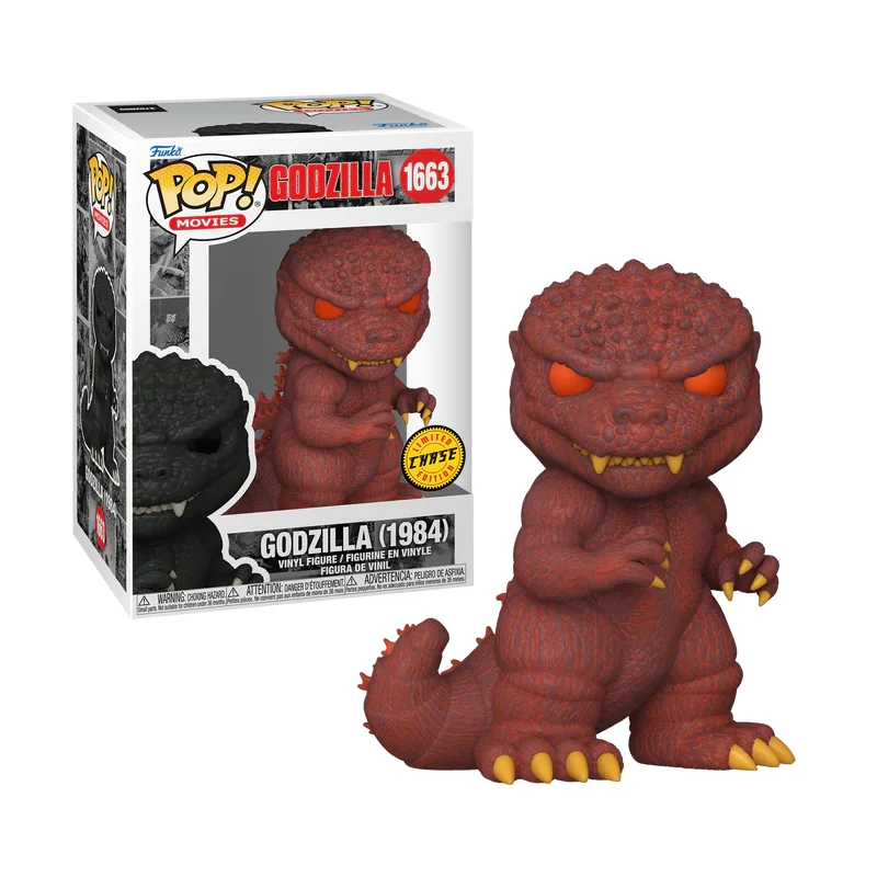 Figurini Pop GODZILLA 70TH - POP Movie N° 1663 - Godzilla 1984 with Chase