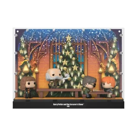 Figurini Pop Harry Potter - Pack 4 POP Moments Deluxe Great Hall Holiday