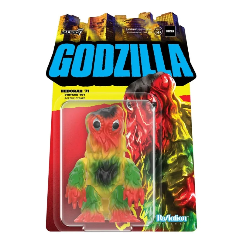 Figurina Godzilla - Toho ReAction Hedorah Vintage Toy Figure