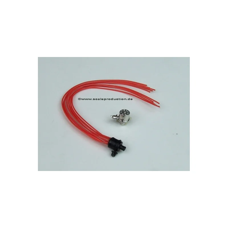  V8 DISTRIBUTOR WITH IGNITION WIRE RED