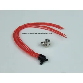  V8 DISTRIBUTOR WITH IGNITION WIRE RED